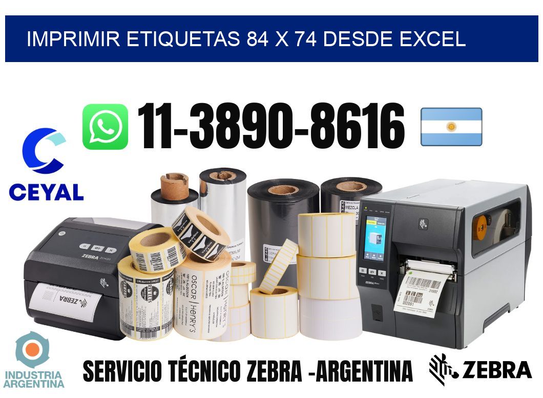 imprimir etiquetas 84 x 74 desde excel