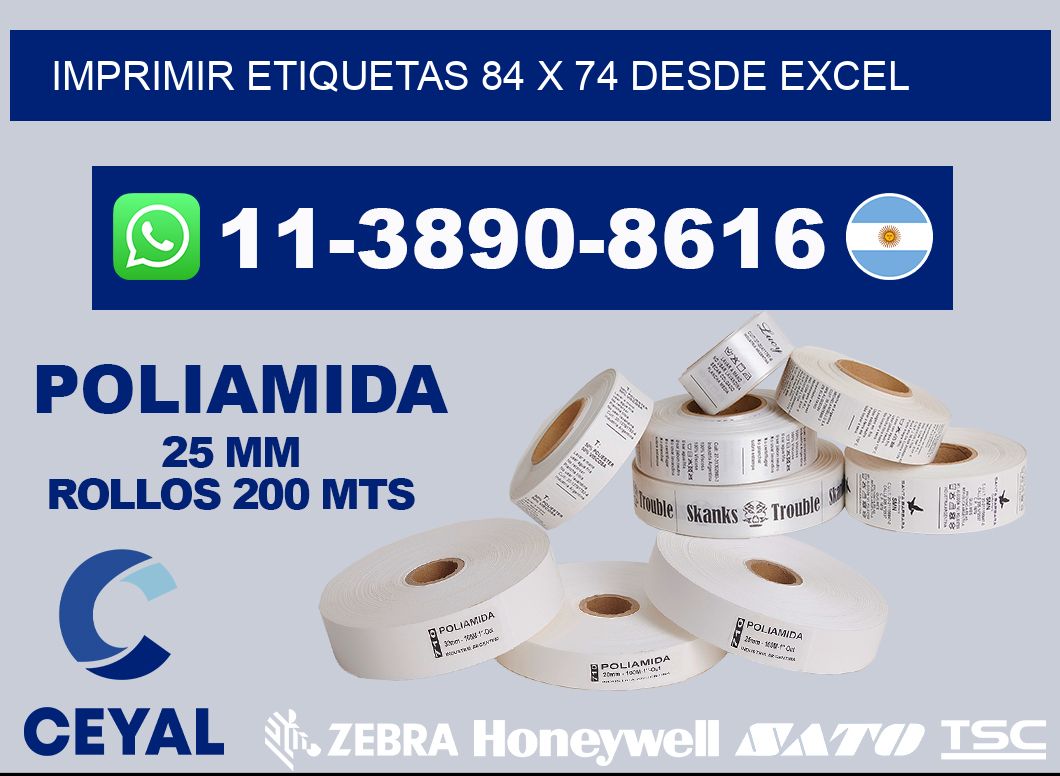 imprimir etiquetas 84 x 74 desde excel