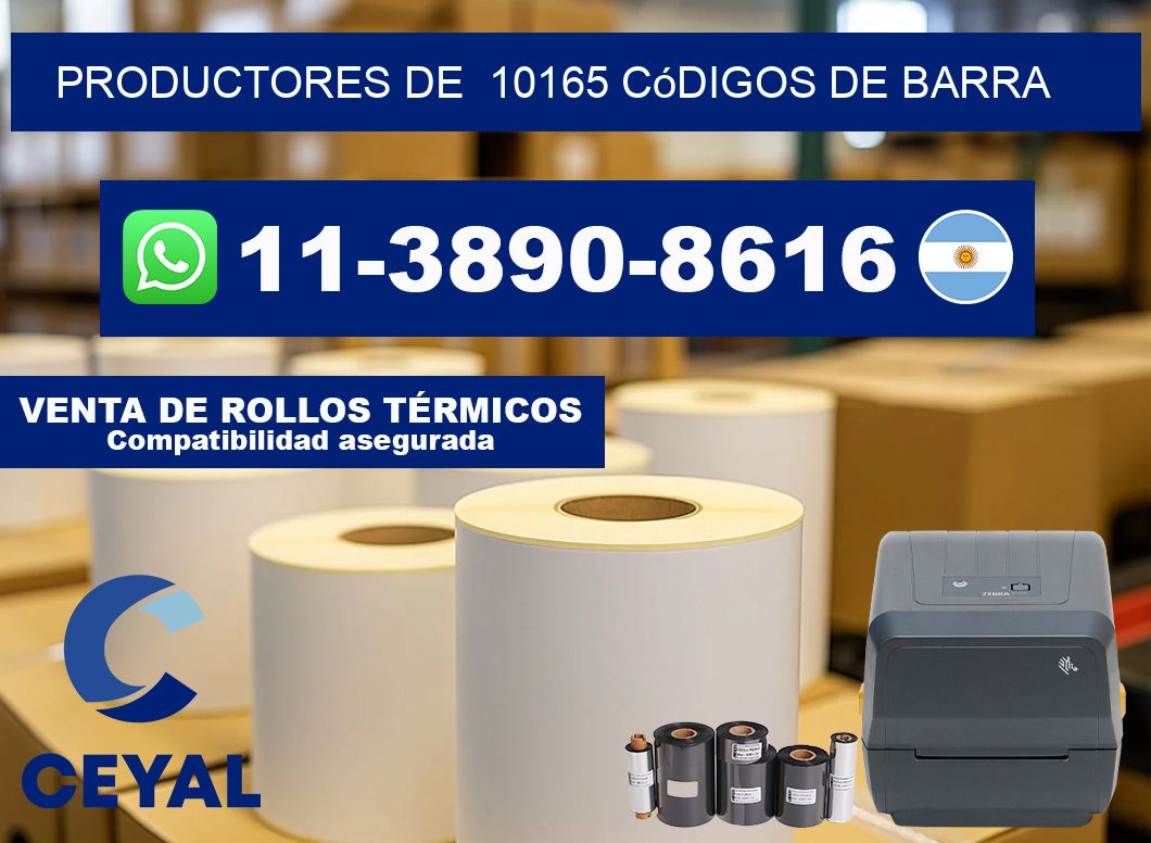 productores de  10165 códigos de barra