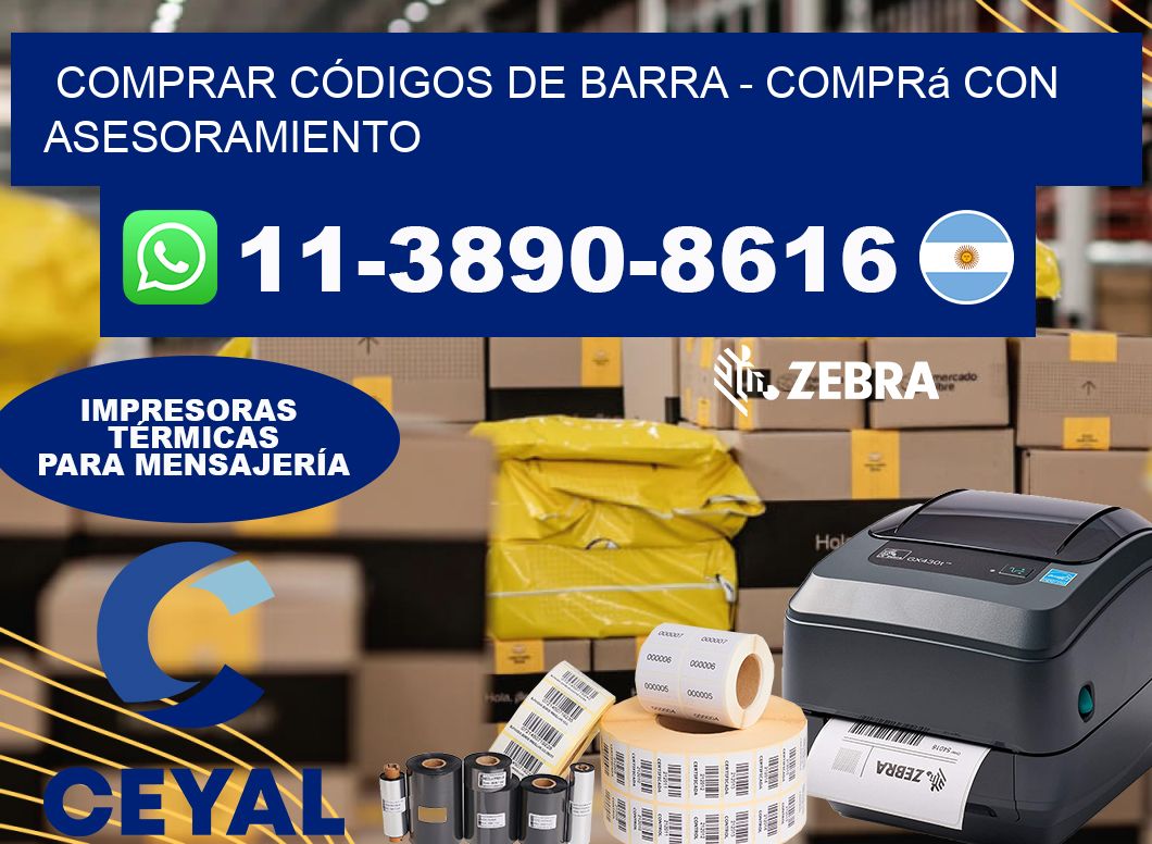 COMPRAR CÓDIGOS DE BARRA - Comprá con asesoramiento