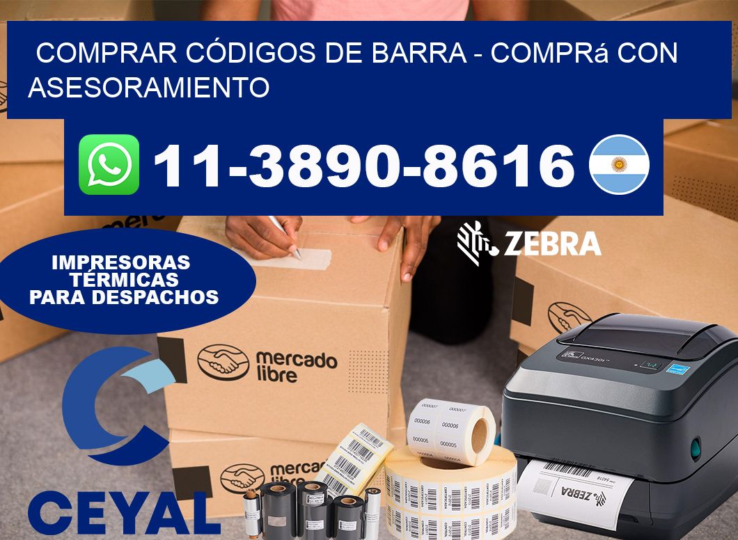 COMPRAR CÓDIGOS DE BARRA - Comprá con asesoramiento