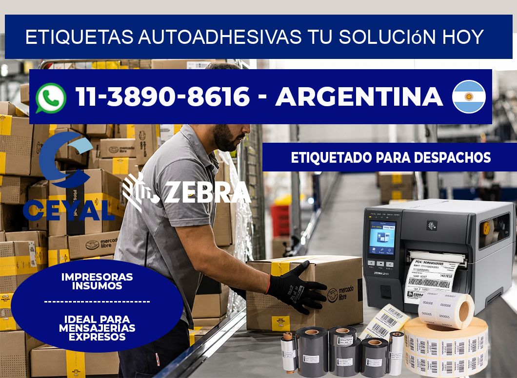 ETIQUETAS AUTOADHESIVAS Tu solución hoy