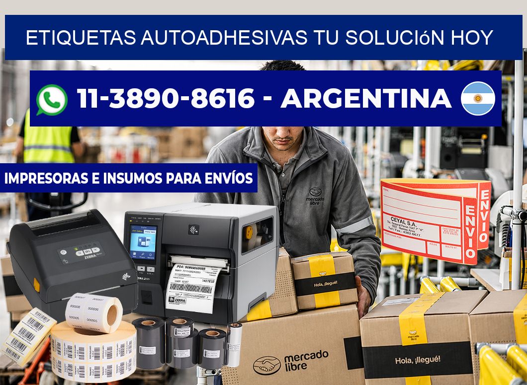 ETIQUETAS AUTOADHESIVAS Tu solución hoy