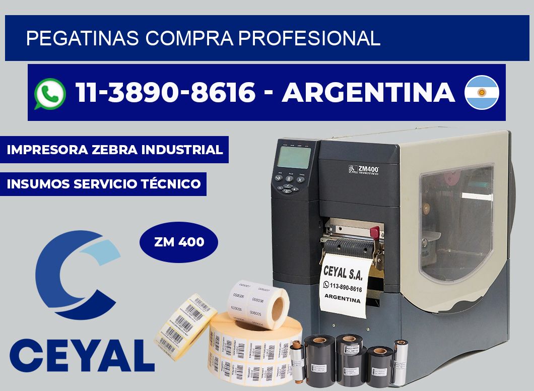 PEGATINAS Compra profesional