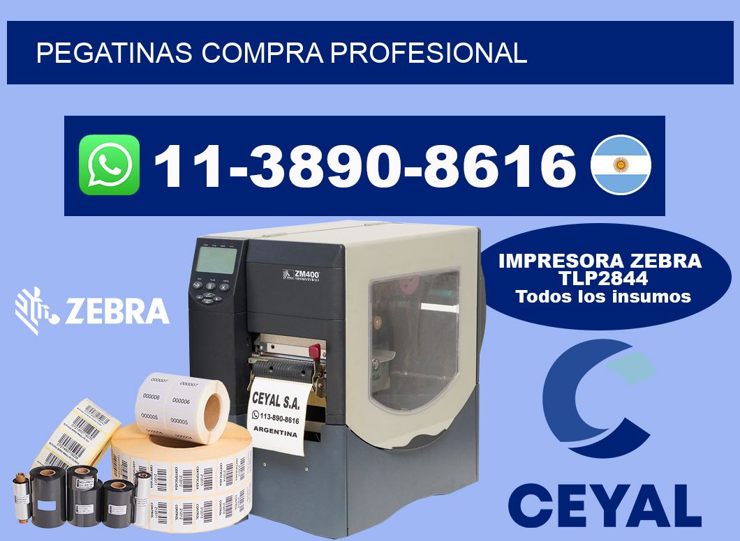 PEGATINAS Compra profesional
