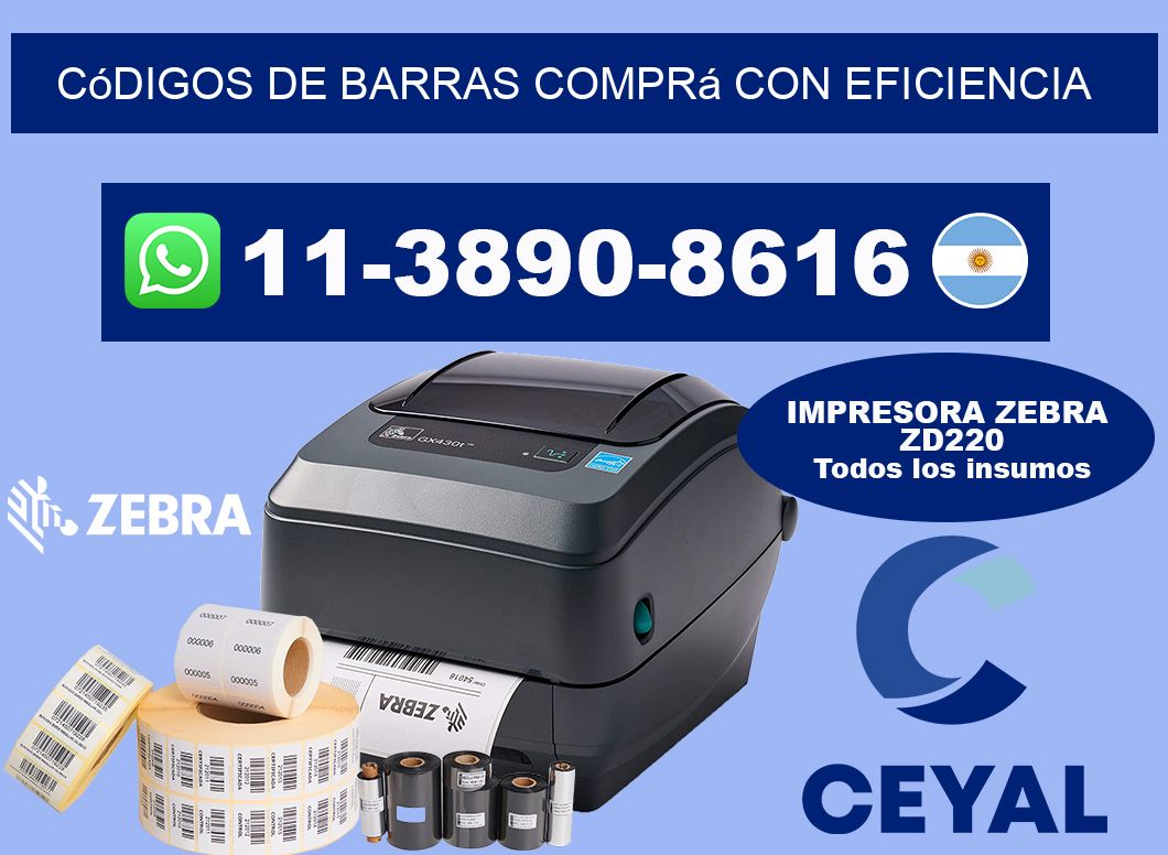 códigos de barras Comprá con eficiencia