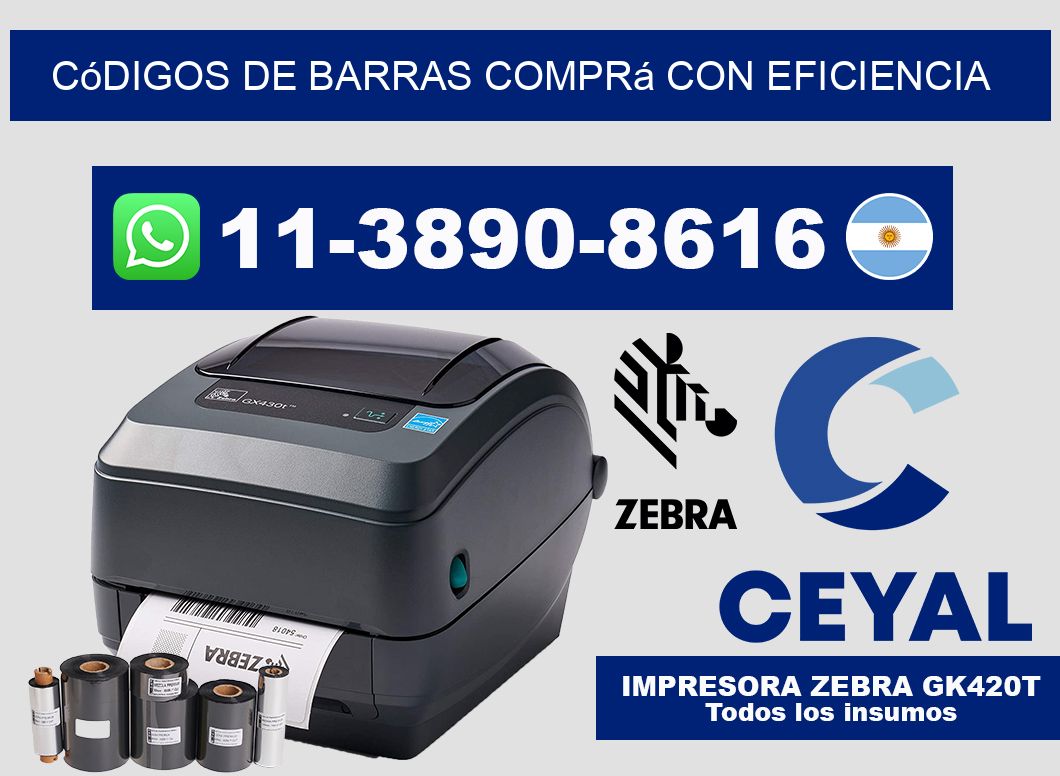 códigos de barras Comprá con eficiencia