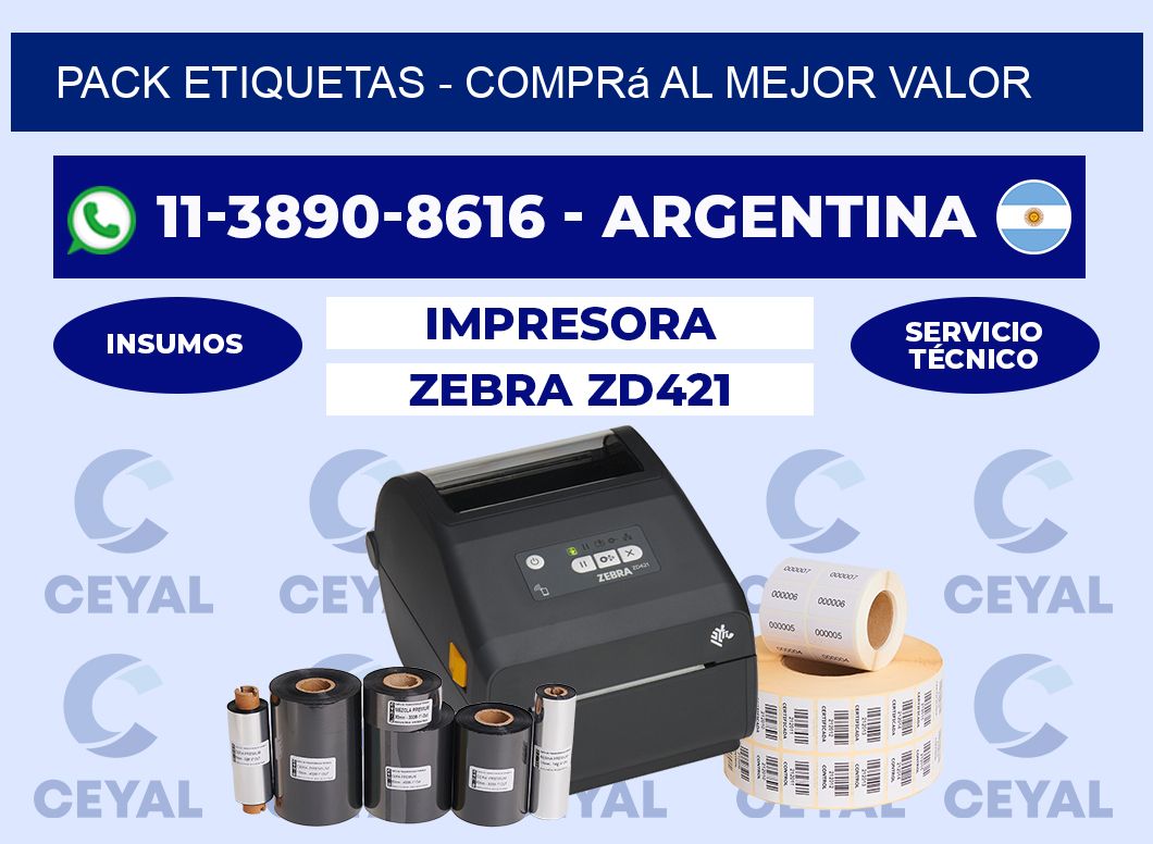 pack etiquetas - Comprá al mejor valor