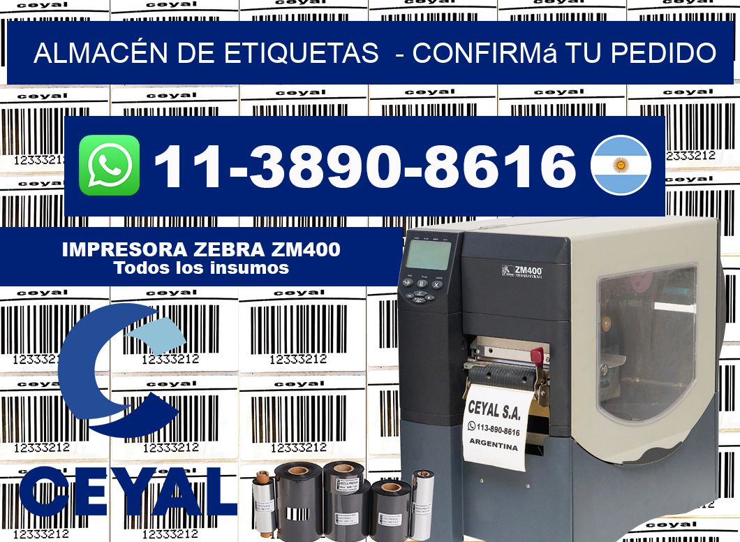 ALMACÉN DE ETIQUETAS  – Confirmá tu pedido
