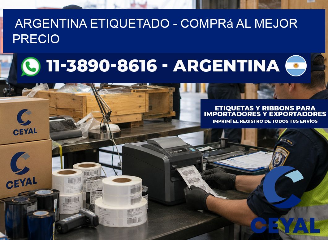 ARGENTINA ETIQUETADO - Comprá al mejor precio