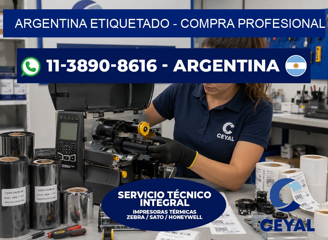 ARGENTINA ETIQUETADO - Compra profesional