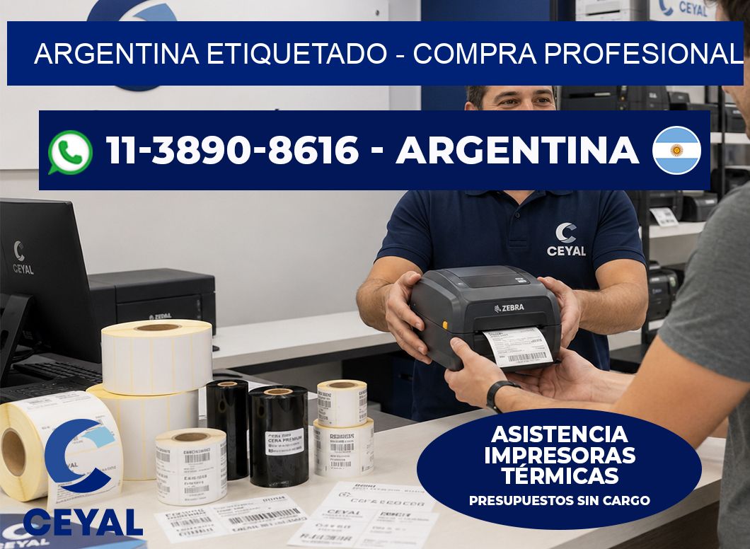 ARGENTINA ETIQUETADO – Compra profesional