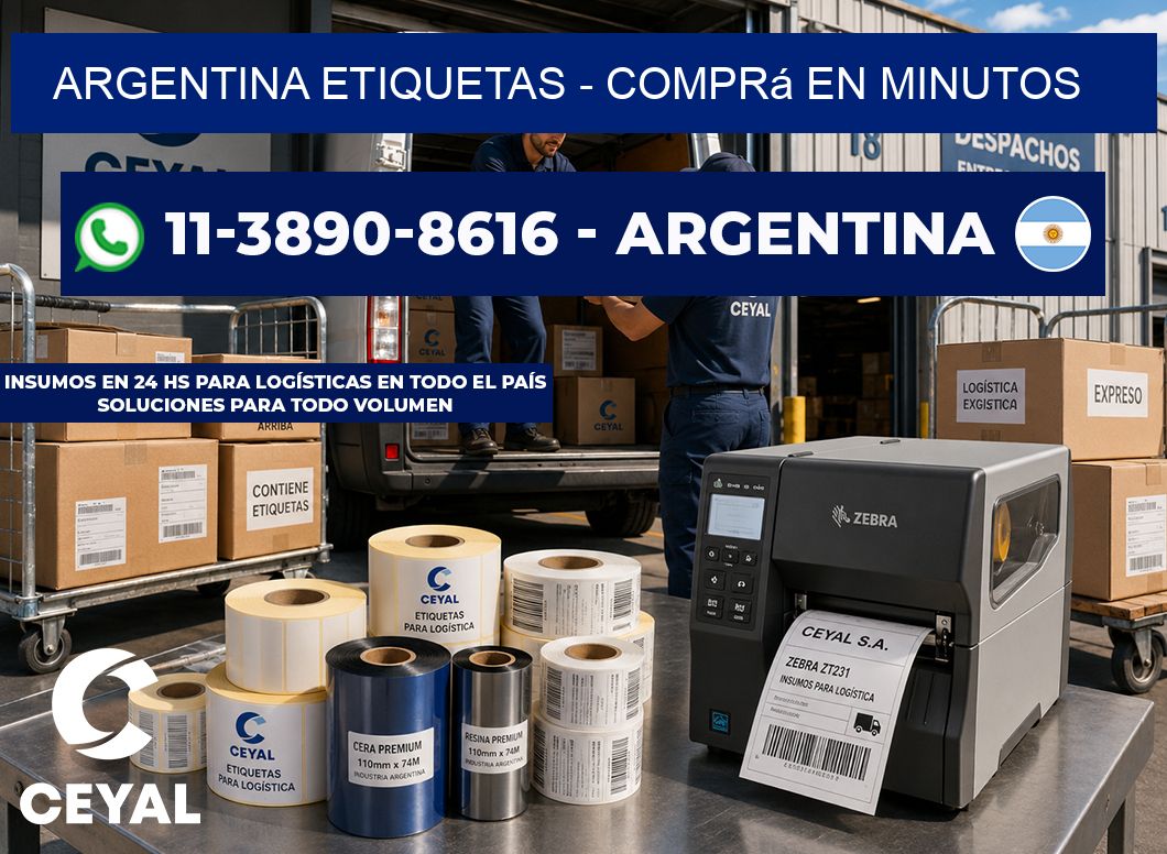 ARGENTINA ETIQUETAS - Comprá en minutos