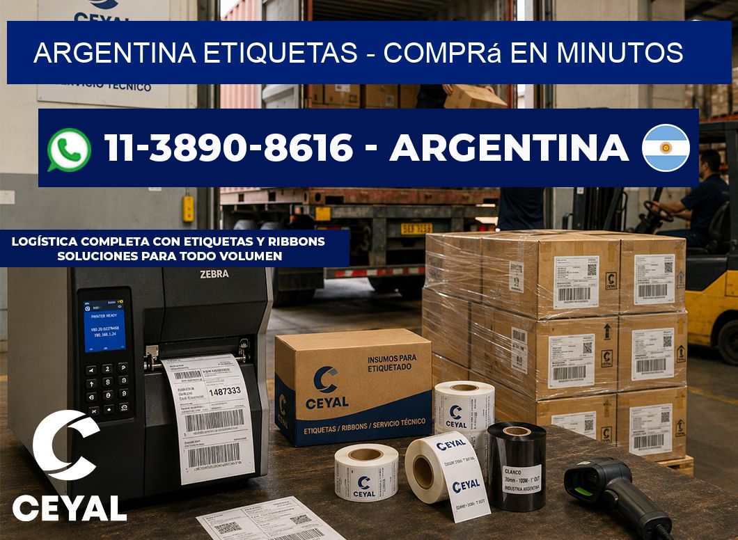 ARGENTINA ETIQUETAS - Comprá en minutos