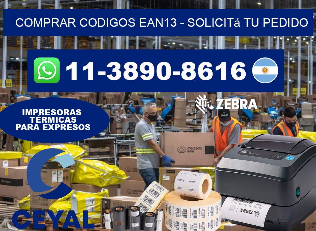 COMPRAR CODIGOS EAN13 - Solicitá tu pedido