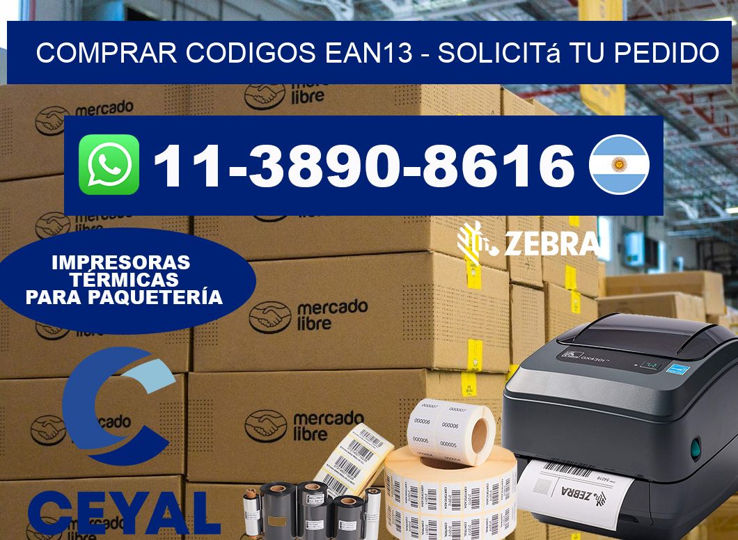 COMPRAR CODIGOS EAN13 – Solicitá tu pedido