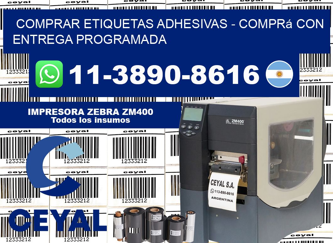 COMPRAR ETIQUETAS ADHESIVAS – Comprá con entrega programada