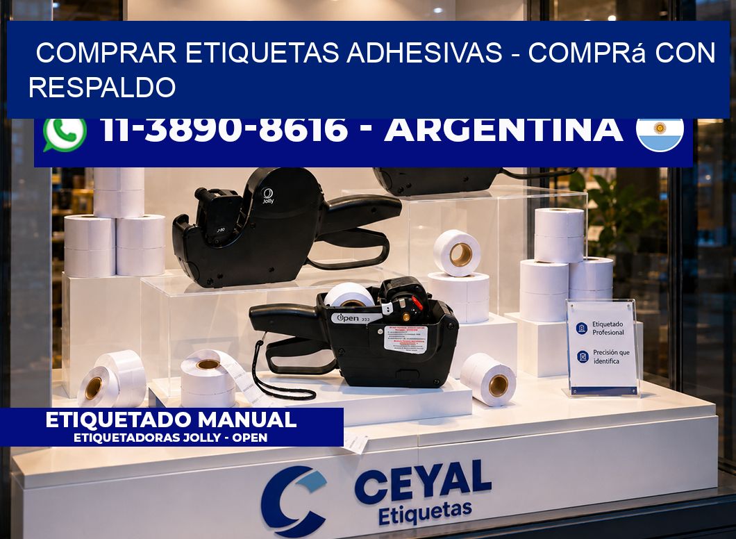 COMPRAR ETIQUETAS ADHESIVAS - Comprá con respaldo