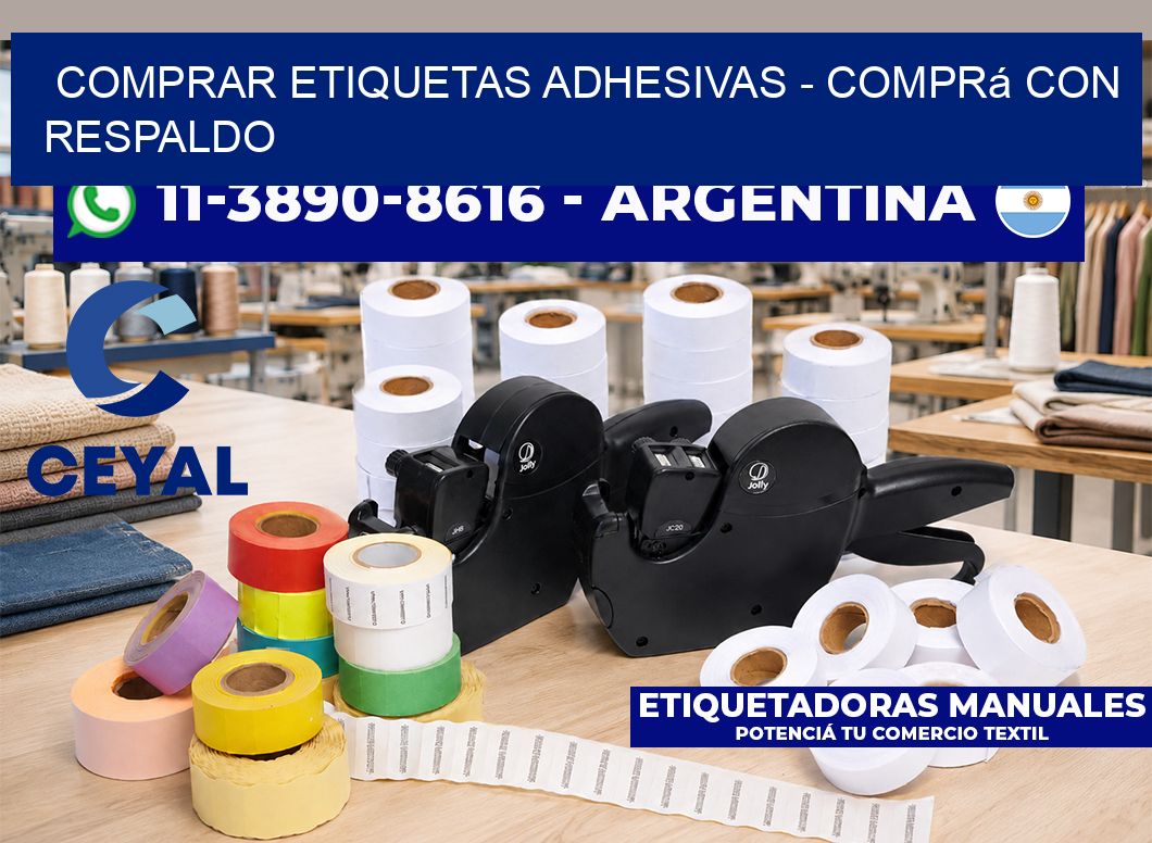 COMPRAR ETIQUETAS ADHESIVAS - Comprá con respaldo