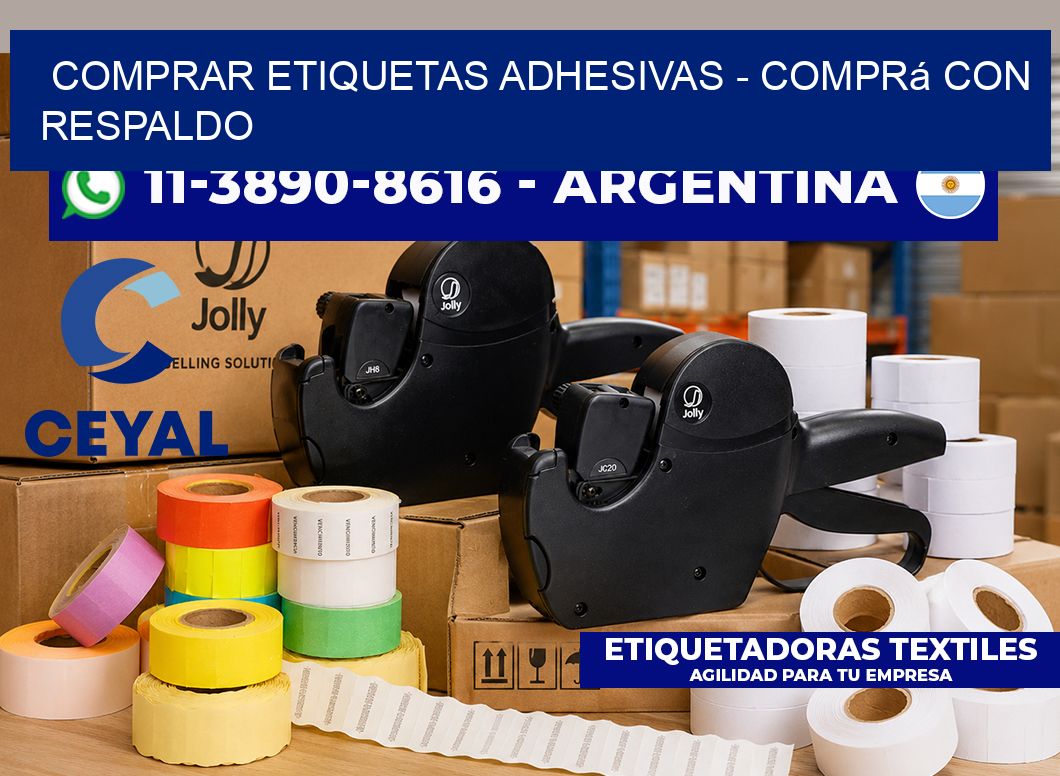 COMPRAR ETIQUETAS ADHESIVAS – Comprá con respaldo