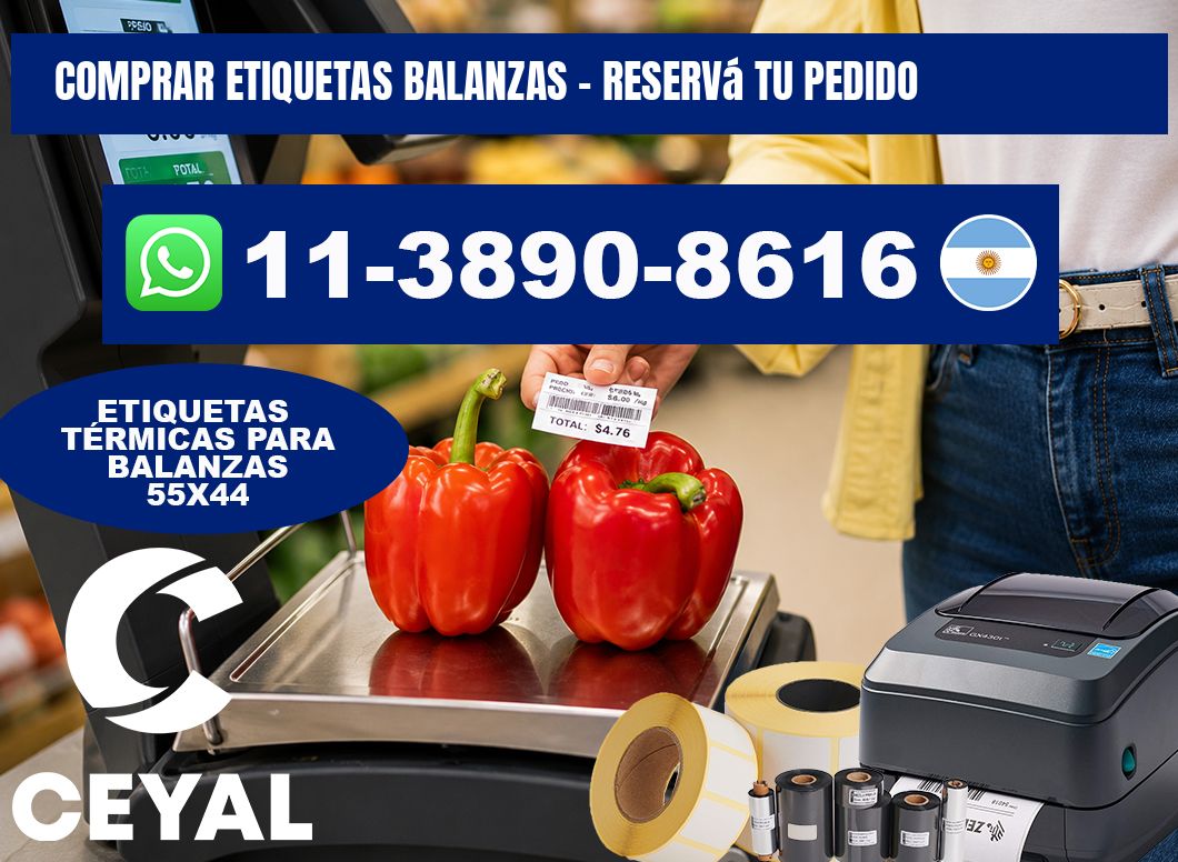 COMPRAR ETIQUETAS BALANZAS - Reservá tu pedido