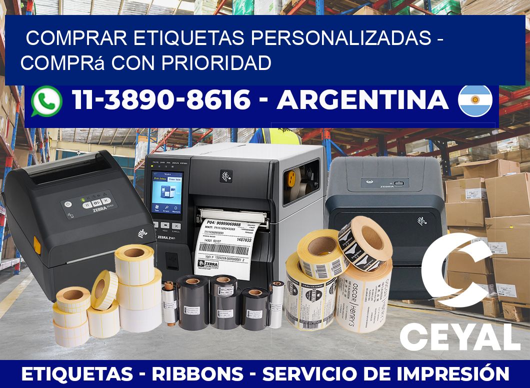 COMPRAR ETIQUETAS PERSONALIZADAS – Comprá con prioridad