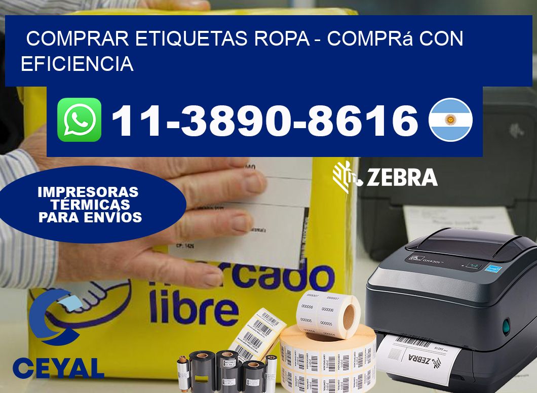 COMPRAR ETIQUETAS ROPA – Comprá con eficiencia