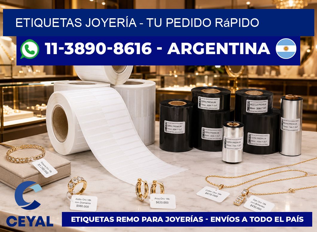 ETIQUETAS JOYERÍA – Tu pedido rápido