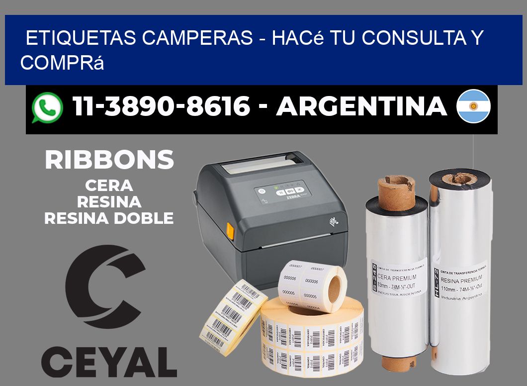 Etiquetas Camperas - Hacé tu consulta y comprá