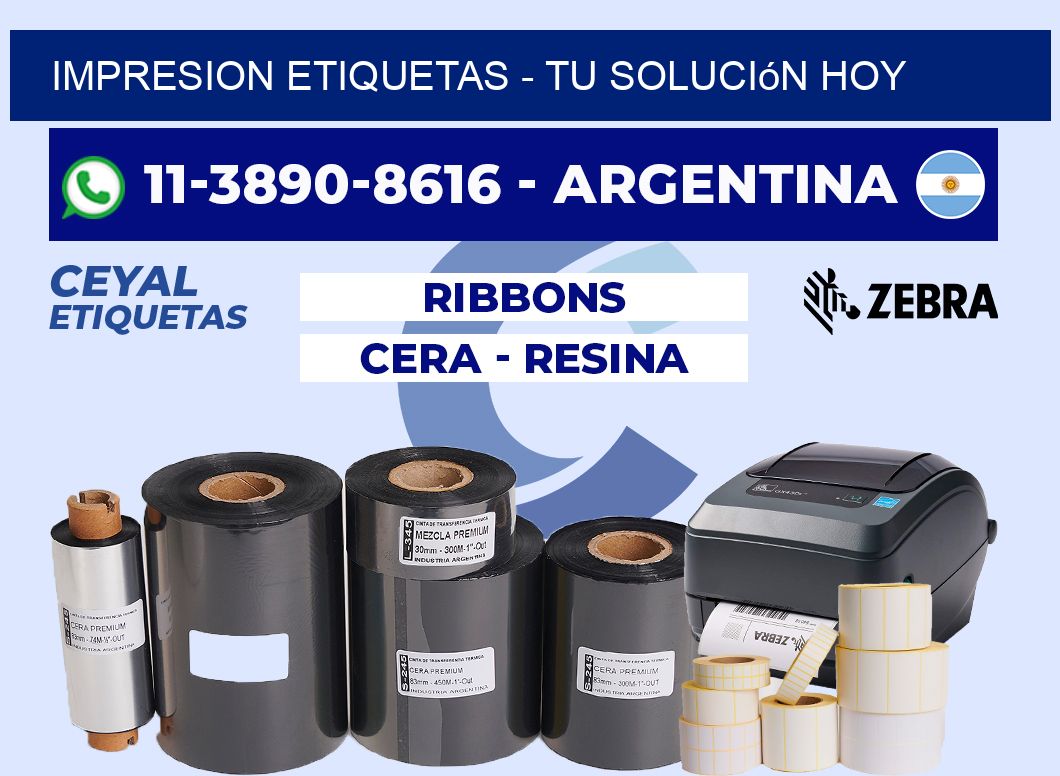 IMPRESION ETIQUETAS - Tu solución hoy