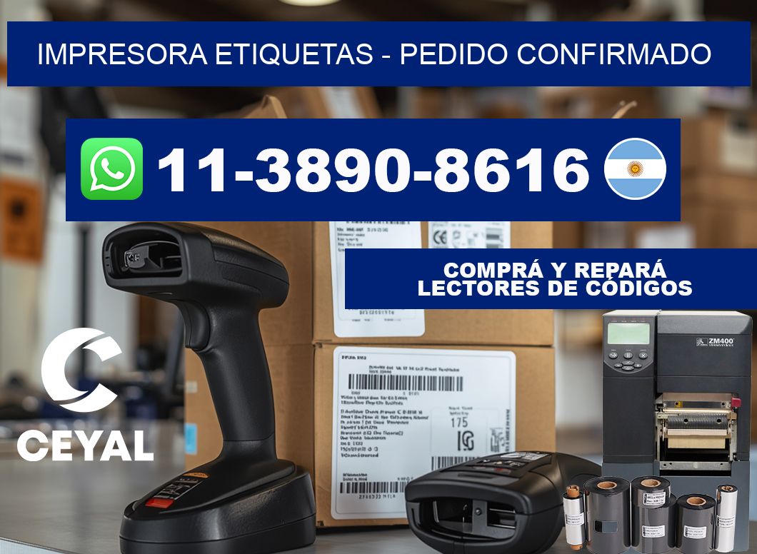 IMPRESORA ETIQUETAS - Pedido confirmado