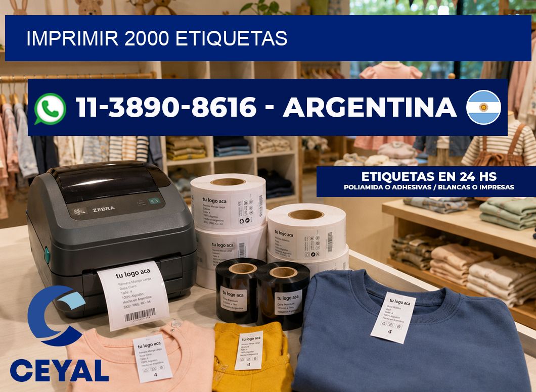 IMPRIMIR 2000 ETIQUETAS