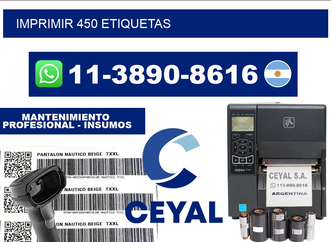IMPRIMIR 450 ETIQUETAS