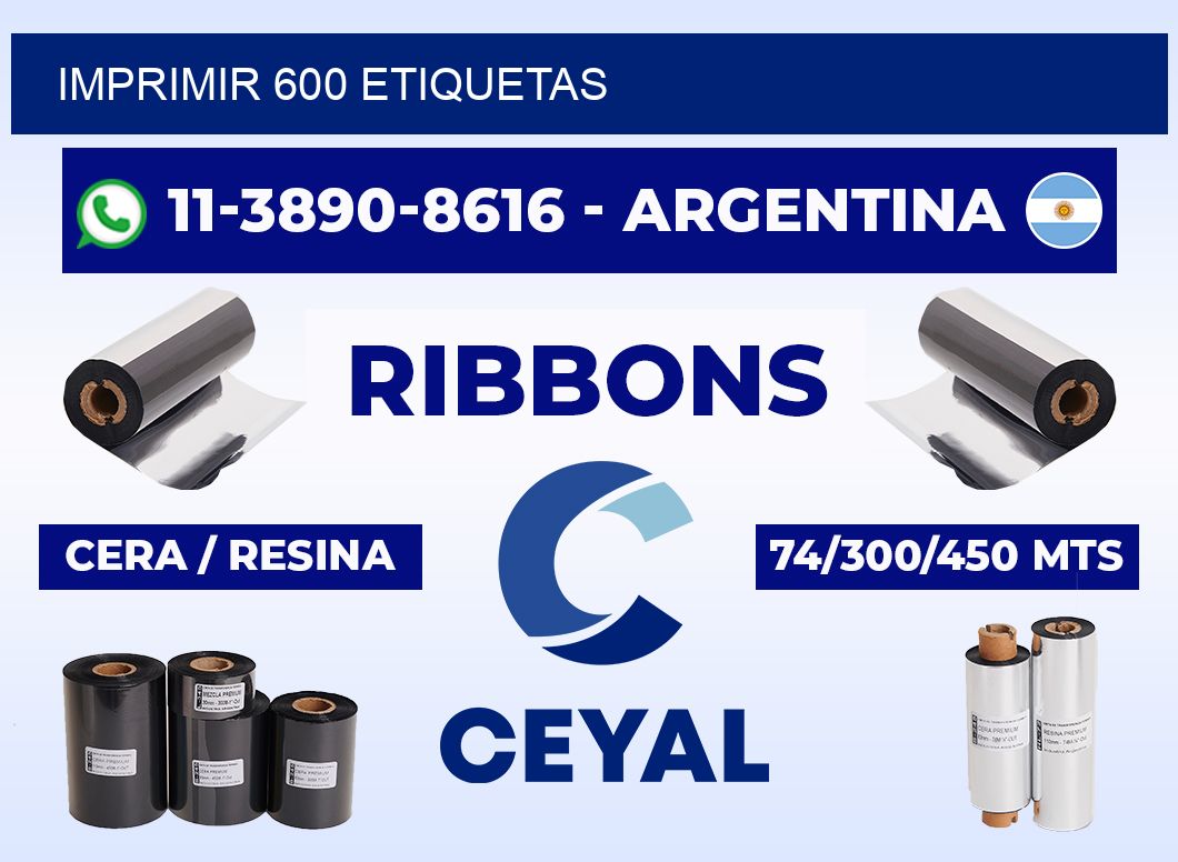 IMPRIMIR 600 ETIQUETAS