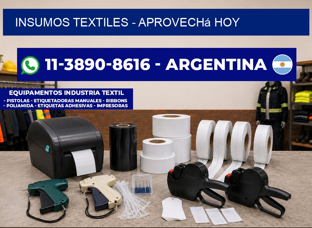 INSUMOS TEXTILES – Aprovechá hoy
