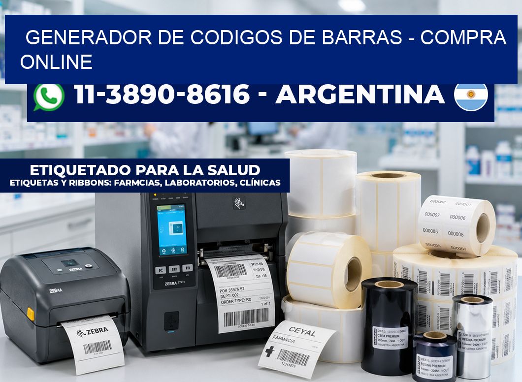 generador de codigos de barras - compra online