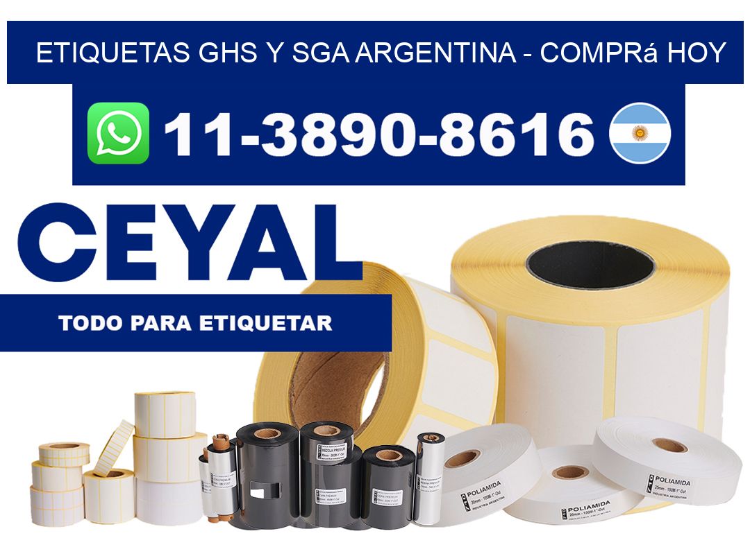 ETIQUETAS GHS Y SGA ARGENTINA – Comprá hoy
