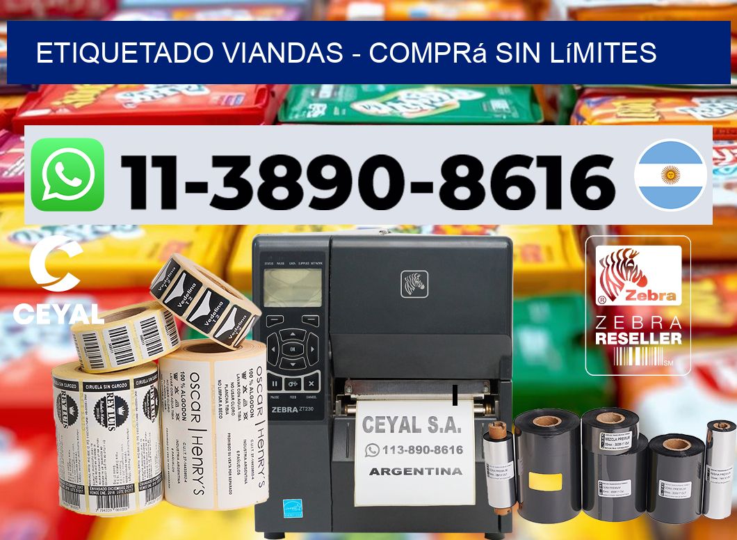 Etiquetado viandas - Comprá sin límites