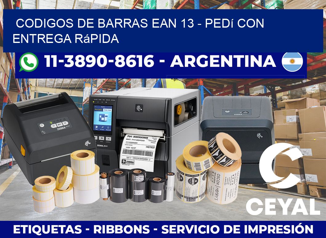 codigos de barras ean 13 - Pedí con entrega rápida