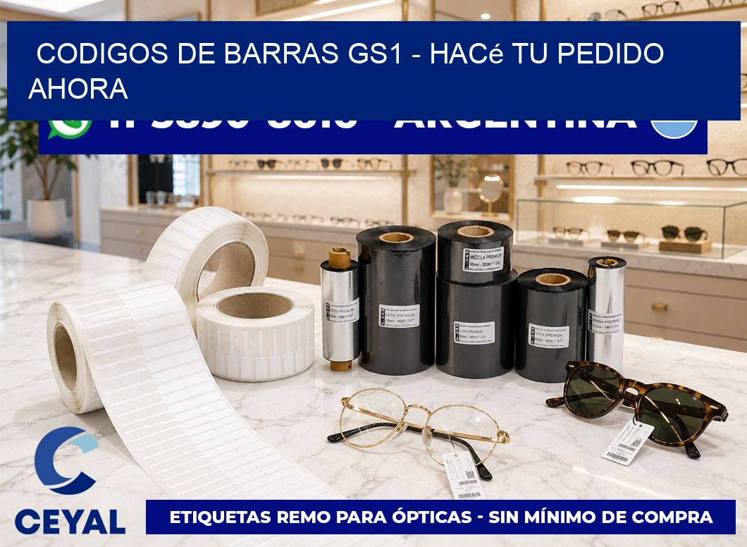 codigos de barras gs1 - Hacé tu pedido ahora