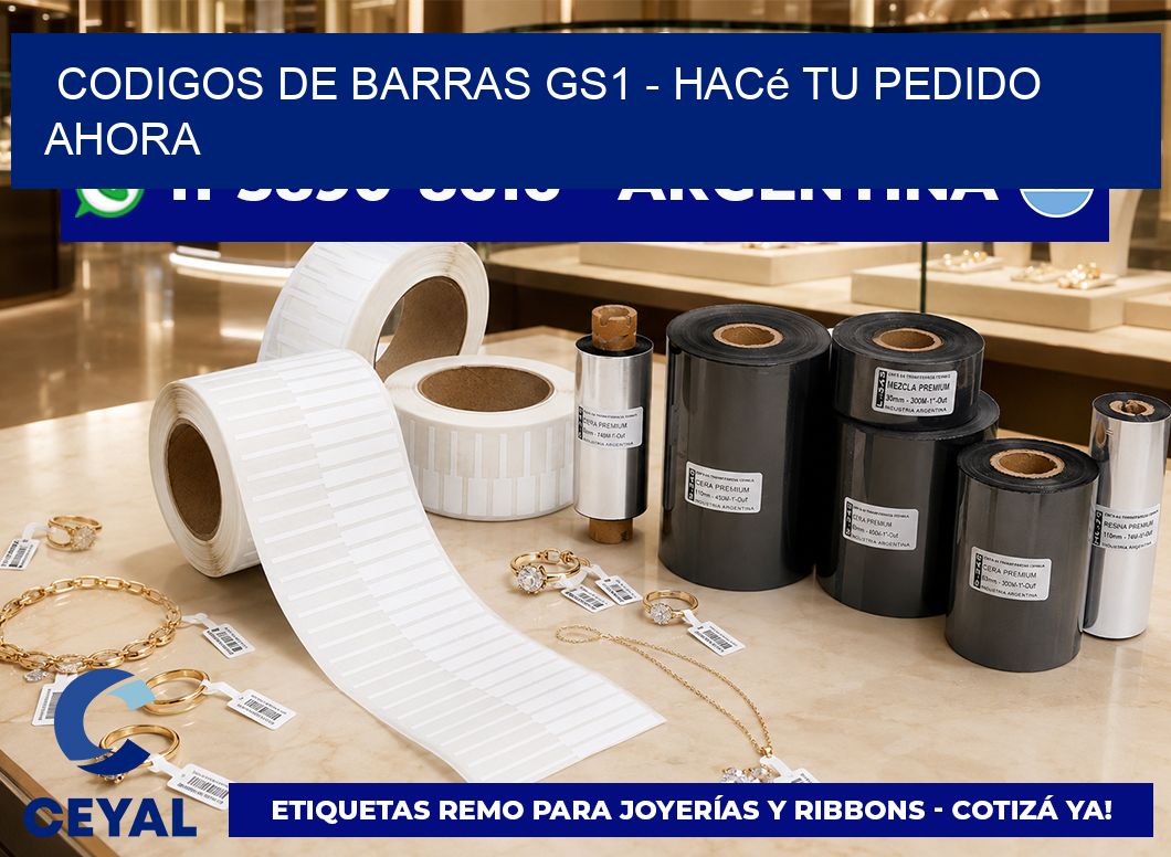 codigos de barras gs1 - Hacé tu pedido ahora