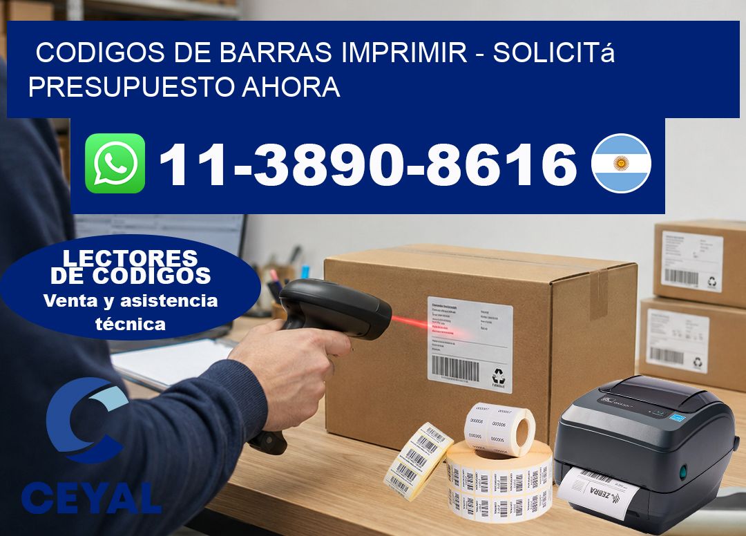 codigos de barras imprimir – Solicitá presupuesto ahora