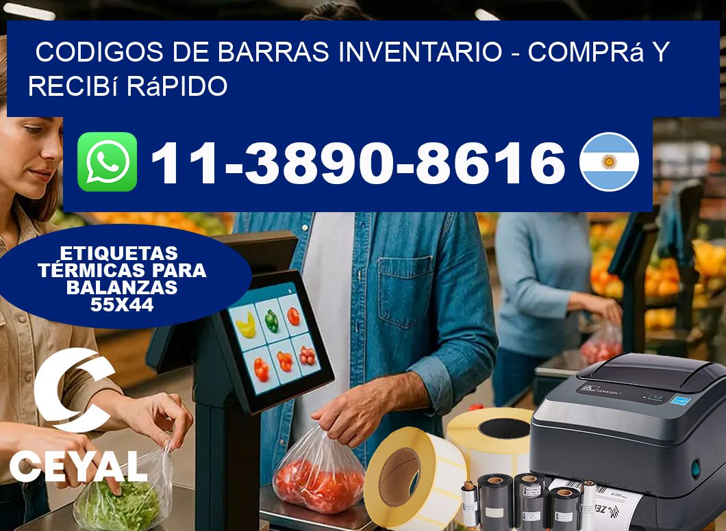 codigos de barras inventario – Comprá y recibí rápido