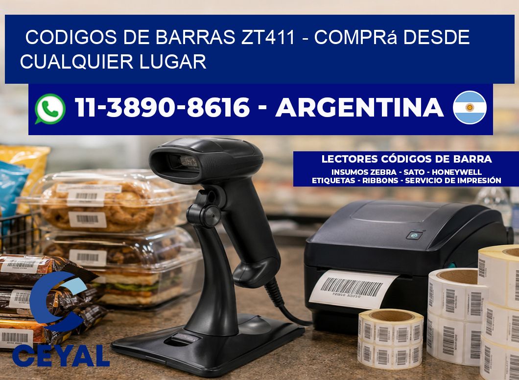 codigos de barras zt411 - Comprá desde cualquier lugar