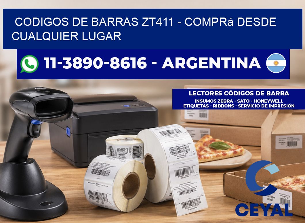 codigos de barras zt411 – Comprá desde cualquier lugar