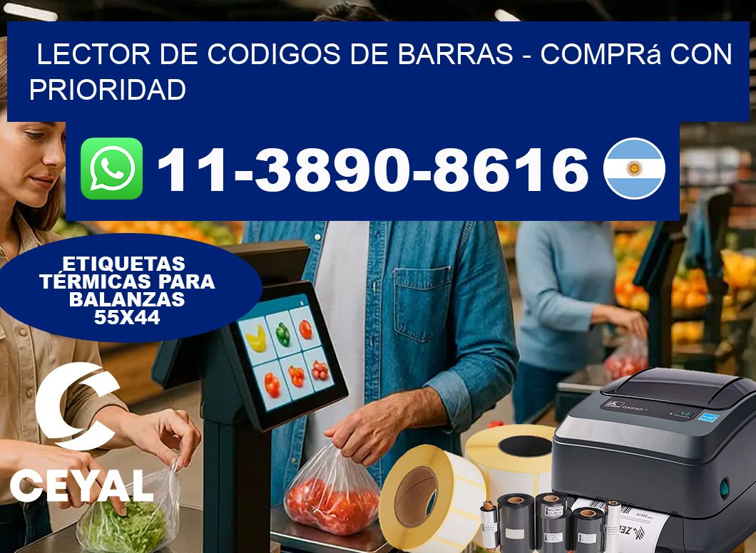 lector de codigos de barras – Comprá con prioridad