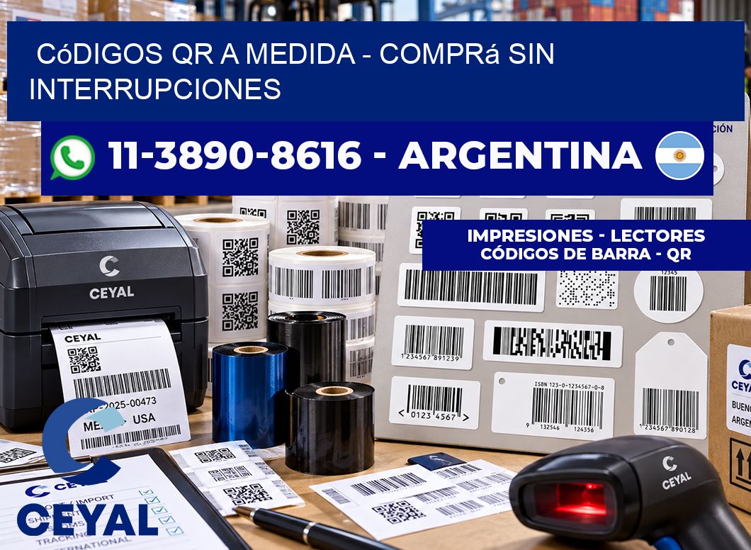 Códigos QR a Medida - Comprá sin interrupciones