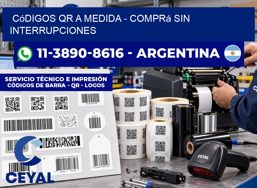 Códigos QR a Medida - Comprá sin interrupciones