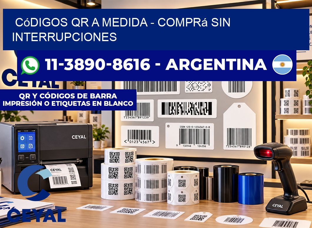 Códigos QR a Medida - Comprá sin interrupciones