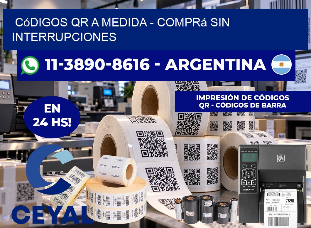 Códigos QR a Medida – Comprá sin interrupciones